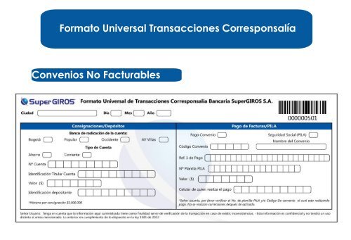 Corresponsalia Bancaria Imagenes  para Video