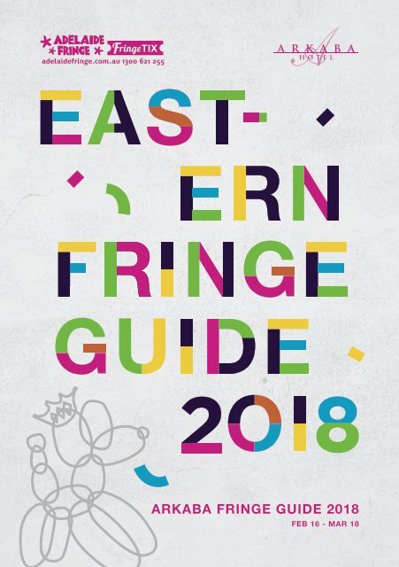 Eastern Fringe Guide 2018