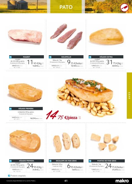 makro catálogo de carnes cataluña del 1 de marzo al 30 de abril 2018