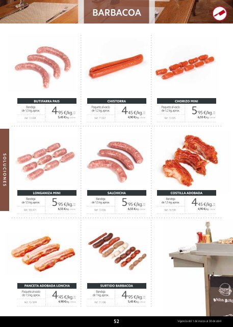 makro catálogo de carnes cataluña del 1 de marzo al 30 de abril 2018