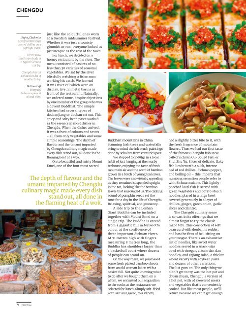 Fah Thai Magazine March/April 2018 - Infight Magazine of Bangkok Airways