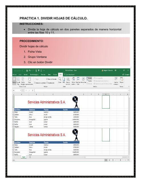 PRACTICAS EXCEL