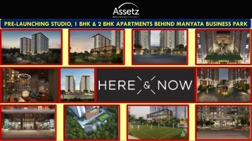 Assetz Here & Now  | Rachenahalli | Pre Launch | Bangalore