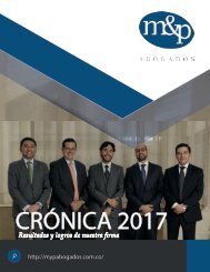 Crónica 2017 - M&P Abogados