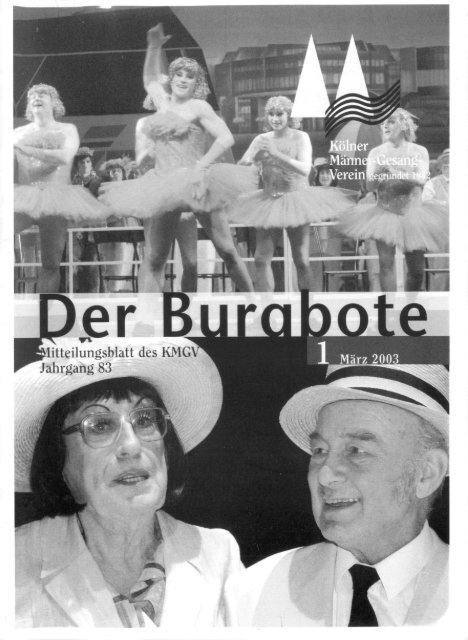 Der Burgbote 2003 (Jahrgang 83)