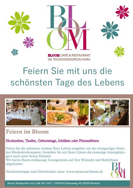 BREMISSIMA Magazin | März-April 2018