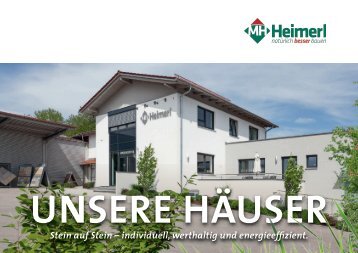 UNSERE HÄUSER