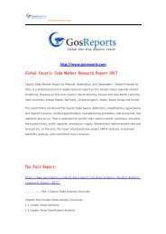 Global Caustic Soda Market Research Report 2017