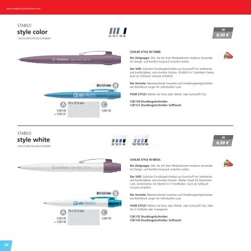 Stabilo Katalog 2019