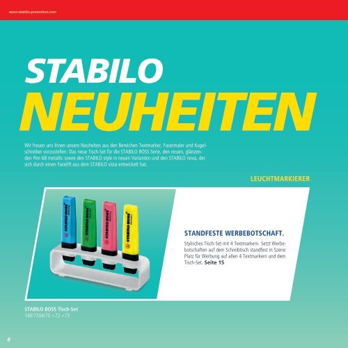 Stabilo Katalog 2019