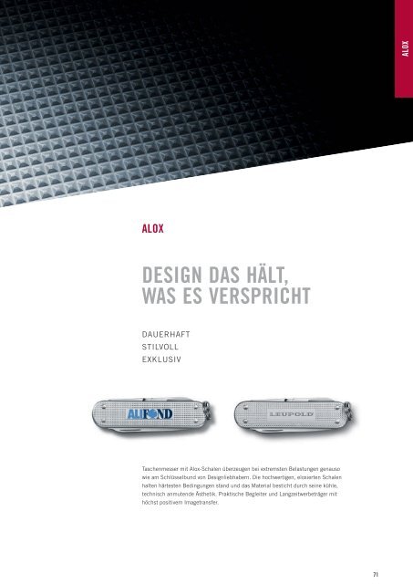 Victorinox Werbeartikel Katalog 2018