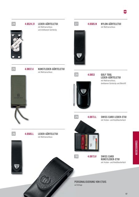 Victorinox Werbeartikel Katalog 2018