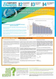 SAMWUMED Bulletin Issue 1 February 2018