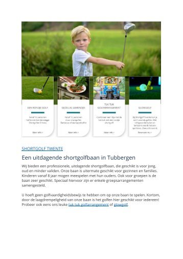 Shortgolf Twente