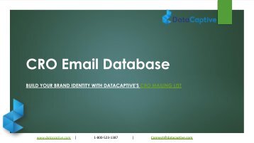 CRO Email Database