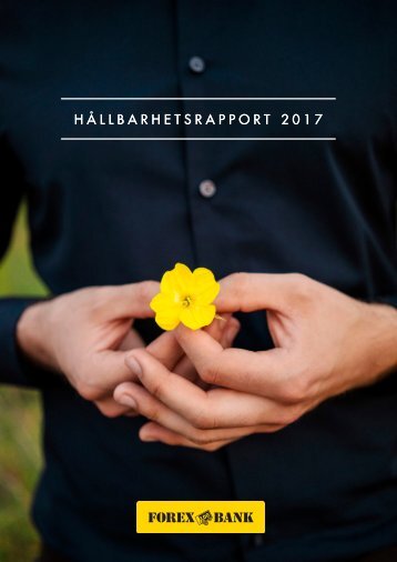 FINAL_FOREX Bank hållbarhetsrapport 2017