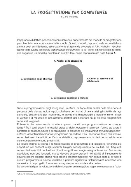 OPUSCOLO-COMPETENZE- Unità di apprendimento