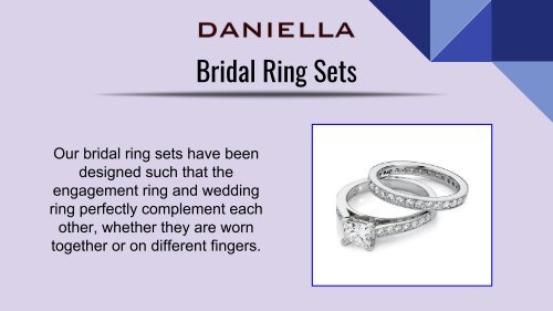 Custom-Made Jewellery| Daniella Jewellers