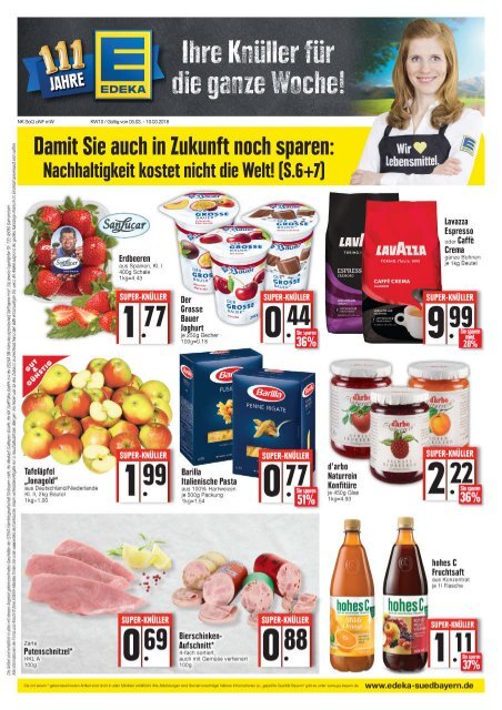 Edeka Haidorf Wochenwerbung KW10