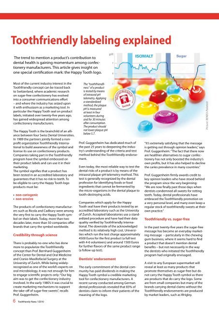 TRENDS - Toothfriendly International