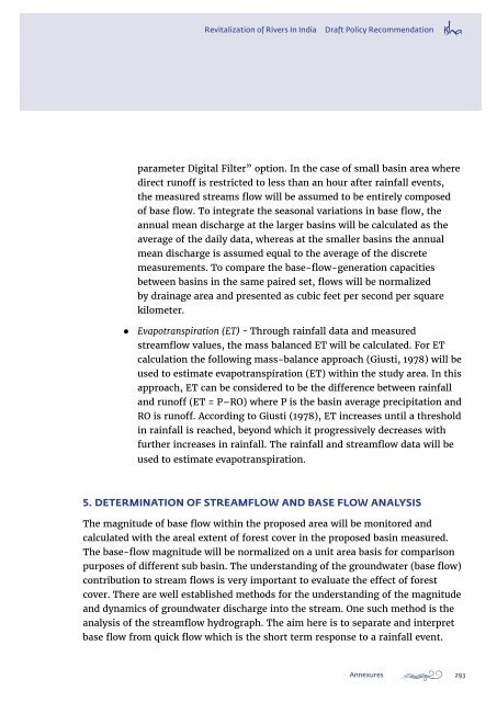 Revitalization of Rivers in India Draft Policy - Isha Guru Jaggi Vasudev