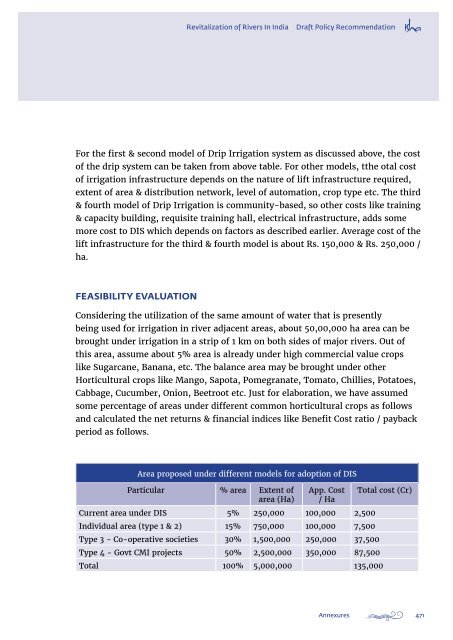 Revitalization of Rivers in India Draft Policy - Isha Guru Jaggi Vasudev