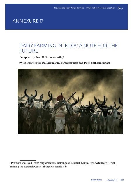 Revitalization of Rivers in India Draft Policy - Isha Guru Jaggi Vasudev