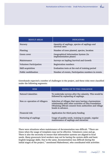 Revitalization of Rivers in India Draft Policy - Isha Guru Jaggi Vasudev