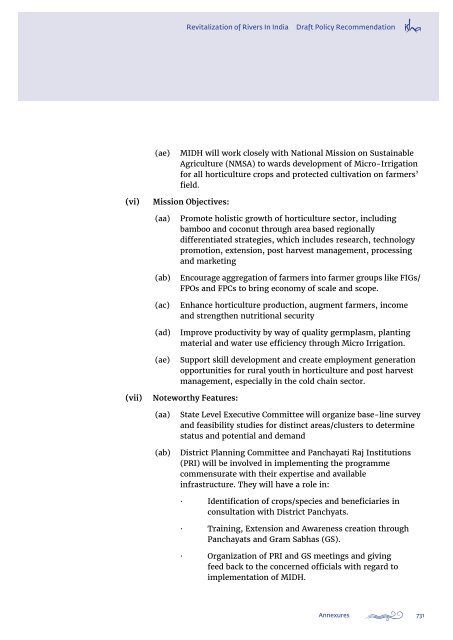 Revitalization of Rivers in India Draft Policy - Isha Guru Jaggi Vasudev