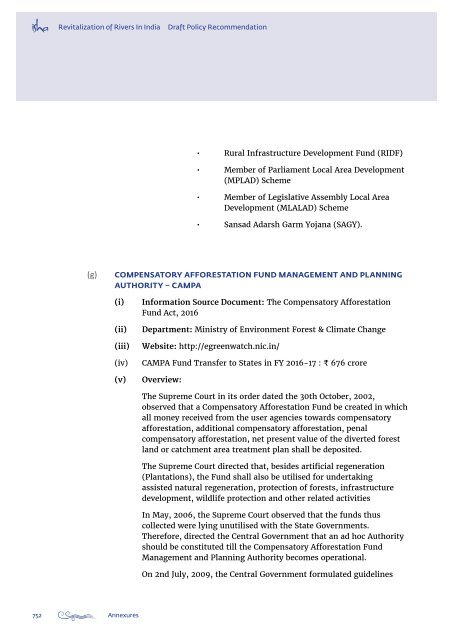 Revitalization of Rivers in India Draft Policy - Isha Guru Jaggi Vasudev