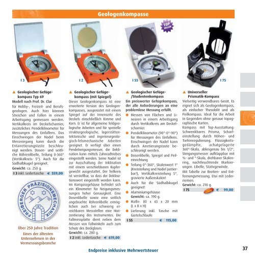 Krantz Geo-Katalog 2018