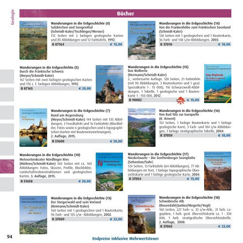 Krantz Geo-Katalog 2018