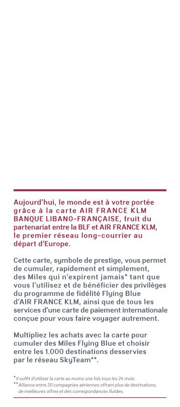 Air France brochure INSIDE 2018