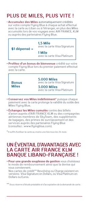 Air France brochure INSIDE 2018