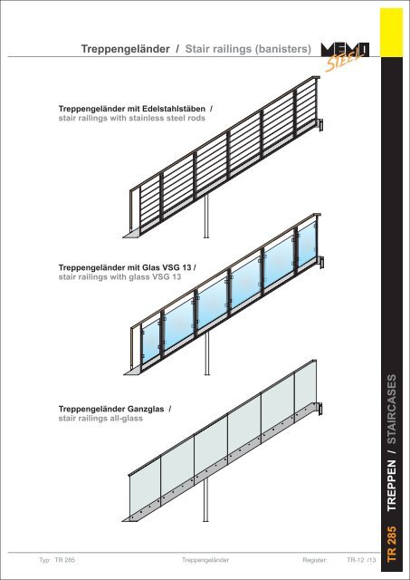 Memo Steel - Katalog