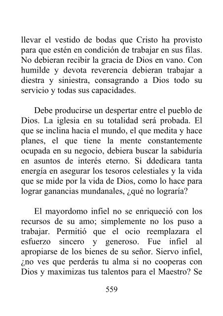 Testimonios para la Iglesia, Tomo 6 - Elena G. de White