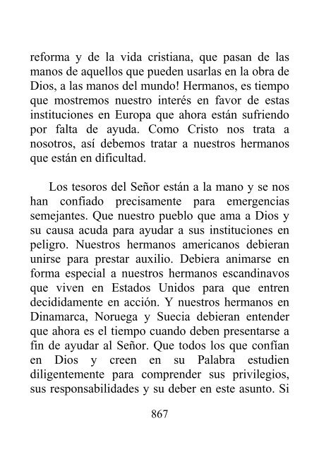 Testimonios para la Iglesia, Tomo 6 - Elena G. de White