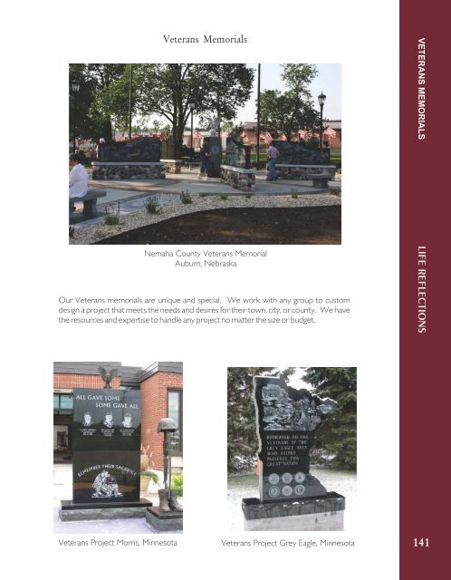 Legacy Memorial Catalog 