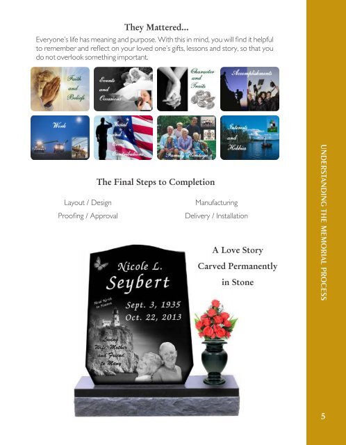 Legacy Memorial Catalog 