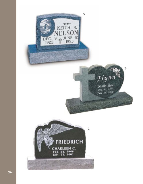 Legacy Memorial Catalog 