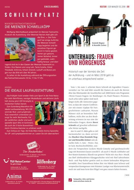 DER MAINZER - Das Magazin für Mainz und Rheinhessen - Nr. 330