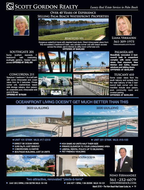 Palm Beach Real Estate Guide March 2018