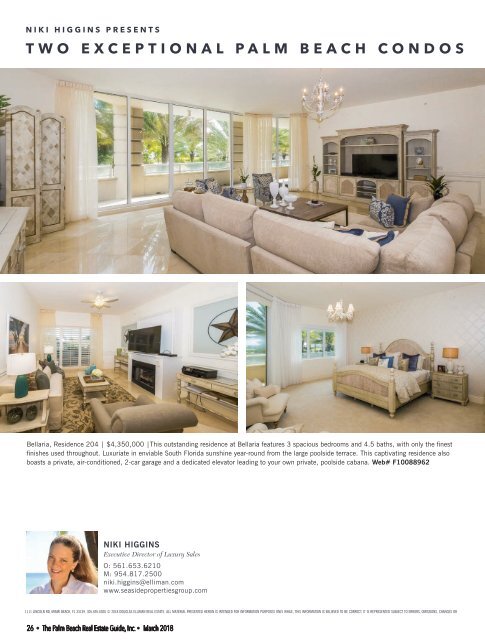 Palm Beach Real Estate Guide March 2018