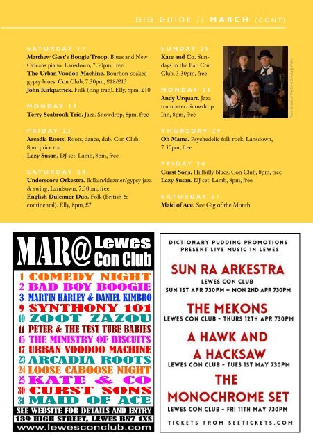 Viva Lewes Issue #138 March 2018