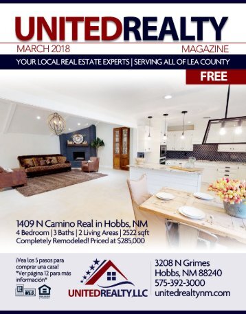 United Realty Magazine March 2018