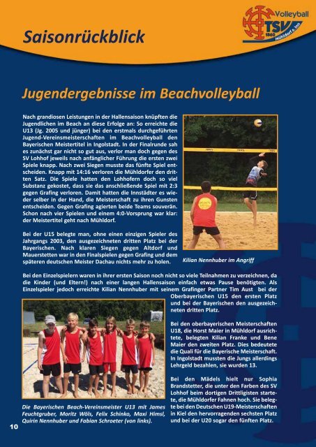 Volleyballbroschüre 2017/18