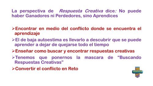 Destrezas para Resolver Conflictos CONEXPO