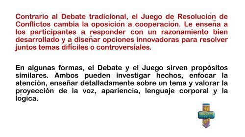 Destrezas para Resolver Conflictos CONEXPO