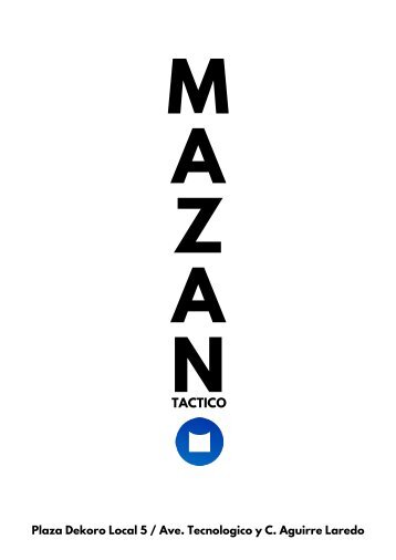 CATALOGO MAZAN TACTICO