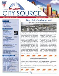 New Life for Southridge Mall - City of Des Moines